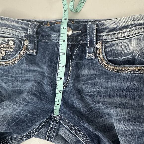 Rock Revival Jeans Women 26 (actual 28x28) Betty Boot Cut Embroidered Western - Picture 12 of 15